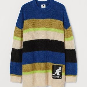 Kangol X H&M Oversized Knit Sweater